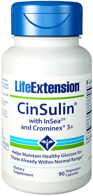 라이프익스텐션 신술린 씨 앤 크로미넥스 3+ 베지테리안 캡슐, 90개입, 1개, 90정 - 쿠팡