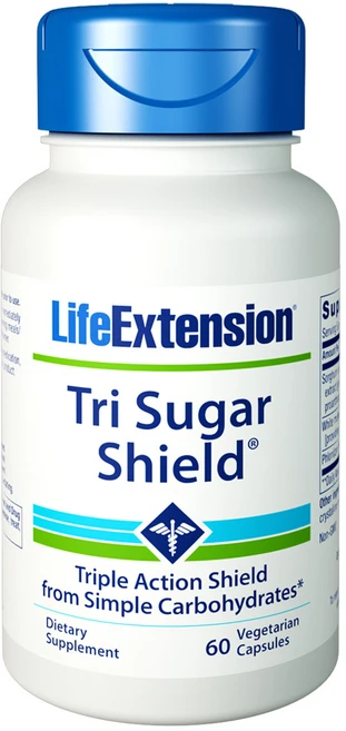 라이프익스텐션 트리 슈가 쉴드 베지테리안 캡슐, 60정, 1개 - 쿠팡