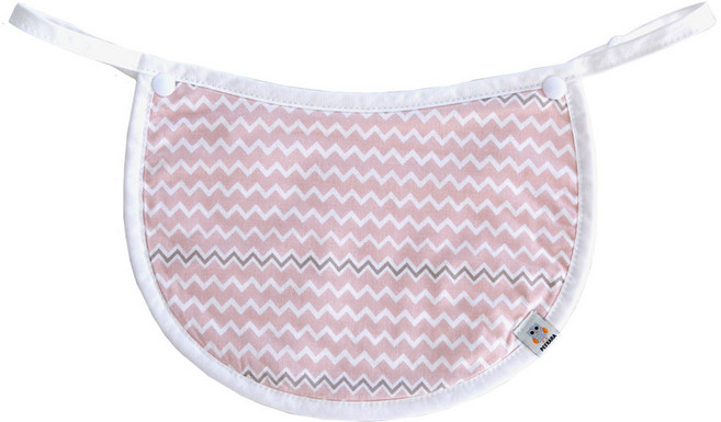 피카라 아기띠 가슴침받이, 핑크웨이브, 1개