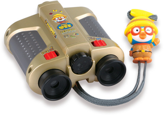 바니랜드 뽀로로 LED 망원경, 4배율, 1개