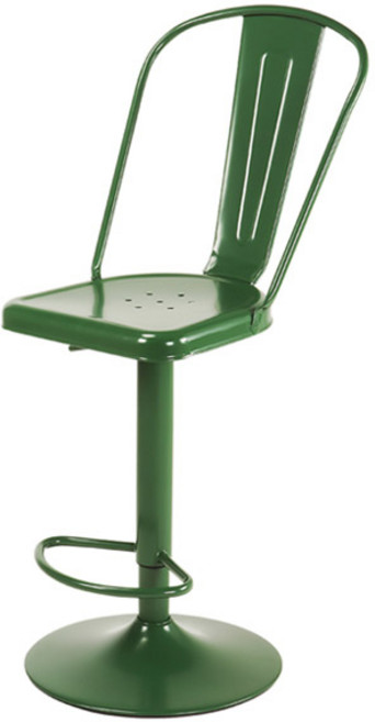 마켓비 빈티지 410 회전 바 1030 체어, 그린, 4개