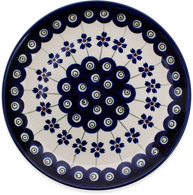 자크라디 폴란드 접시 818-166A, 혼합 색상, 1개