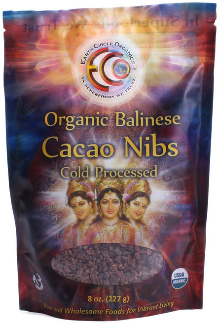 얼스서클 발리네즈 카카오 닙스 콜드-프로세스드, 227g, 1개