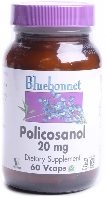 블루보넷 폴리코사놀 20mg 글루텐 프리 비건 베지캡슐, 60정, 1개 - 쿠팡