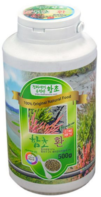 순천만 함초 환, 500g, 1개