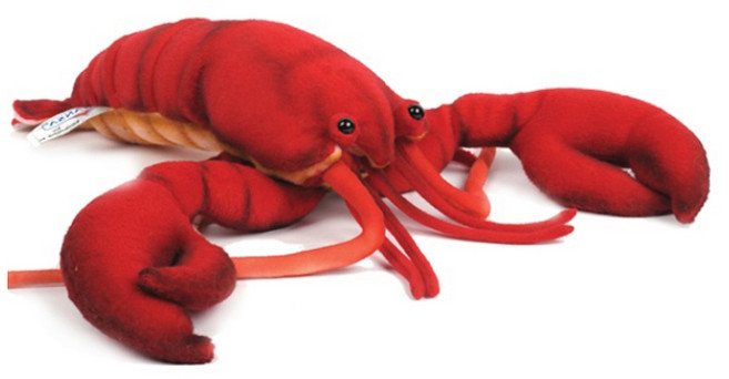 한사 6093번 Lobster 봉제인형, 랍스타, 42cm, 1개