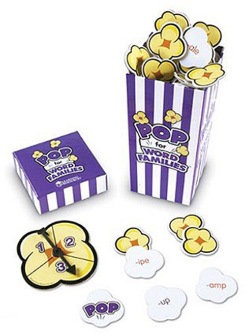 러닝리소스 팝콘 워드패밀리 보드게임, 퍼플, 1개