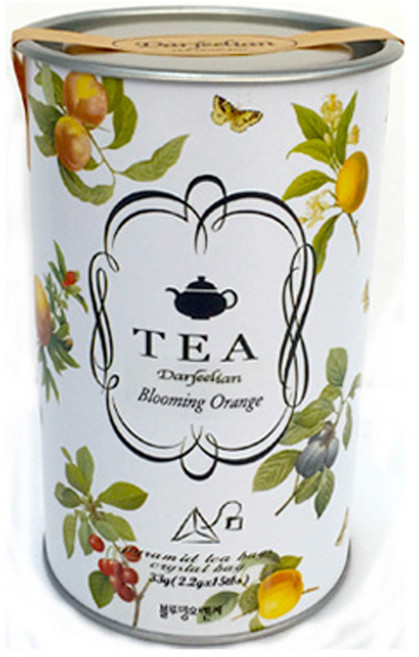 다질리언 블루밍오렌지 메이폴 티백, 2.2g, 15개입, 1개