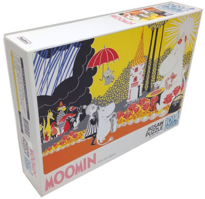 무민 직소퍼즐 1014조각 : 무민과 장미 꽃밭에서, 예림아이