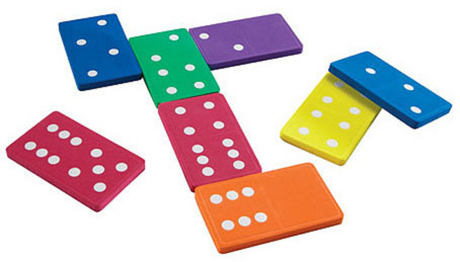 러닝리소스 점보 도미노 28p, 혼합, 1개