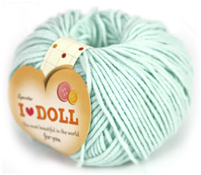 아이돌 이쁜 뜨개실, 52-파스텔민트, 2개