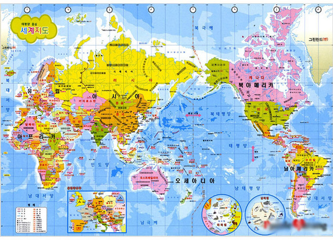 퍼즐라이프 직소퍼즐 PL1134, 1000피스, 세계지도, 1개