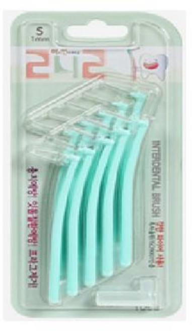 242 치간칫솔 L형 S, 1mm, 10개입, 2세트