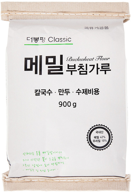 더봉평클래식 메밀부침가루, 900g, 1개