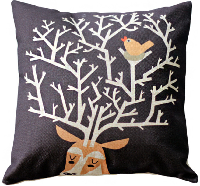 해피툴 린넨쿠션, 엘크앤버드