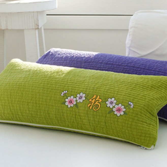 데이지 메밀베개, 연두, 1개