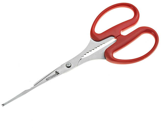 키첸 만능 게 가위, 혼합색상, 3개