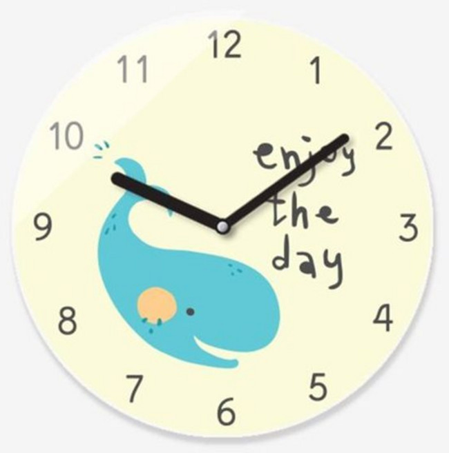 무소음 북유럽 캐릭디자인 벽시계, CCD200_007