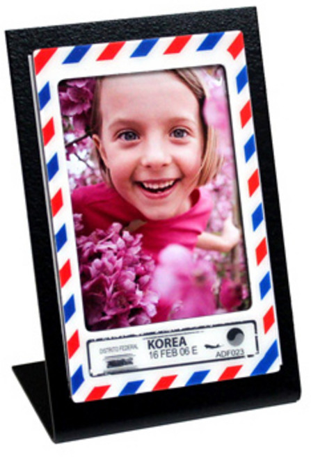 케이디크리에이티브 포토보드 미니 빈티지 스탬프 액자, 한국