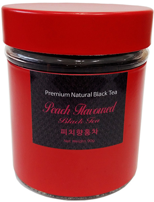 할센앤리온 복숭아향홍차, 90g, 1개, 1개입