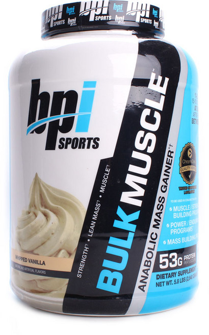 비피아이스포츠 벌크 머슬 게이너, Whipped Vanilla, 1개, 2.64kg