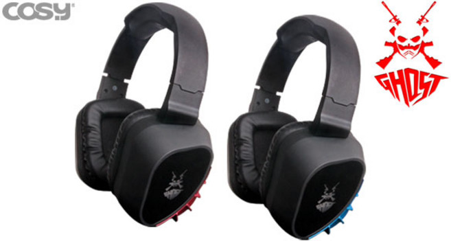 코지 파이튼 게이밍 헤드셋, HS1190G, 블랙