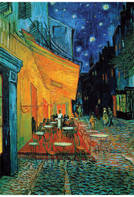 애드원 카페테라스 1000조각 직소퍼즐, 1000피스, 1개