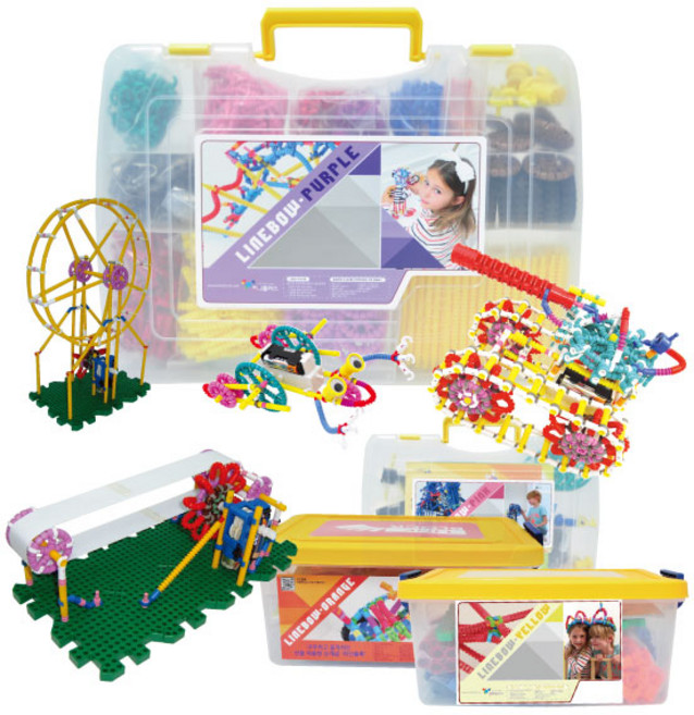 라인블록 퍼플세트, 1세트, 1개