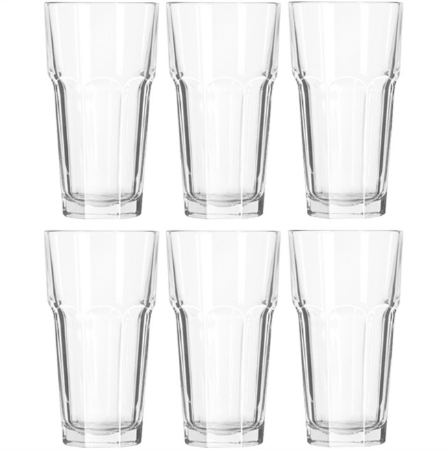 리비 15256 지브랄타 쿨러 글라스, 6개