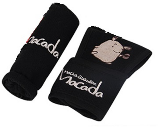 마카다 사이드브레이크 + 기어커버, 블랙, 1세트