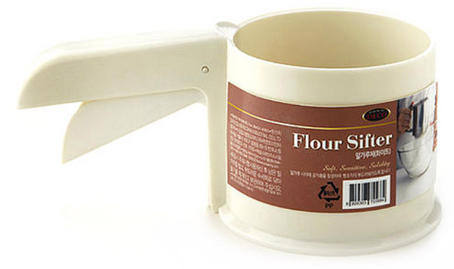 이홈베이킹 플라스틱 밀가루체 반자동, 1개