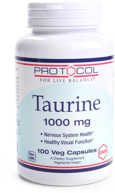 프로토콜포라이프밸런스 타우린 1000mg 베지 캡슐 비건, 100개입, 1개, 100정 - 쿠팡