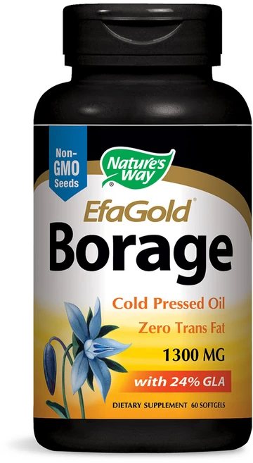 네이쳐스웨이 보리지 1300mg 소프트젤, 1개, 60개입, 60정 - 쿠팡