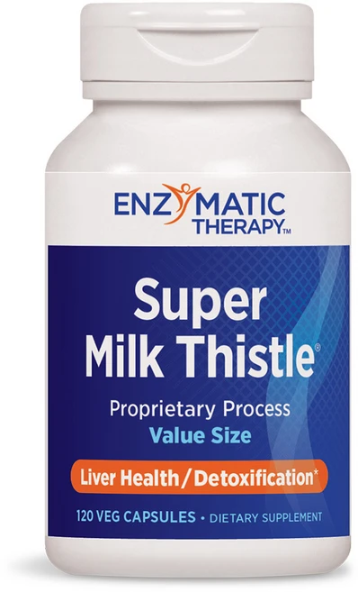 엔자이매틱테라피 슈퍼 밀크 시슬 베지 캡슐, 1개, 120정 - 쿠팡