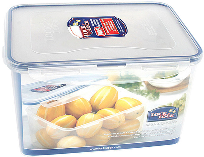 락앤락 직사각 밀폐찬통 4.5L, 1개