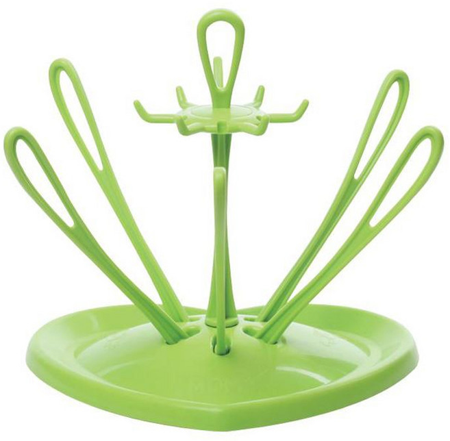 맘플러스 젖병 건조대, 단품, 그린