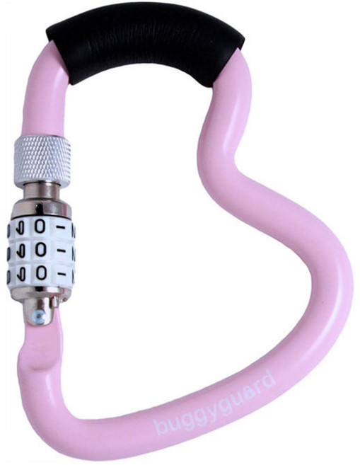 버기가드 B-HOOK 유모차 가방걸이, 핑크