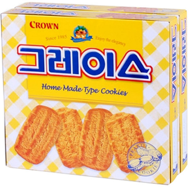 크라운 그레이스 비스켓, 298g, 2개