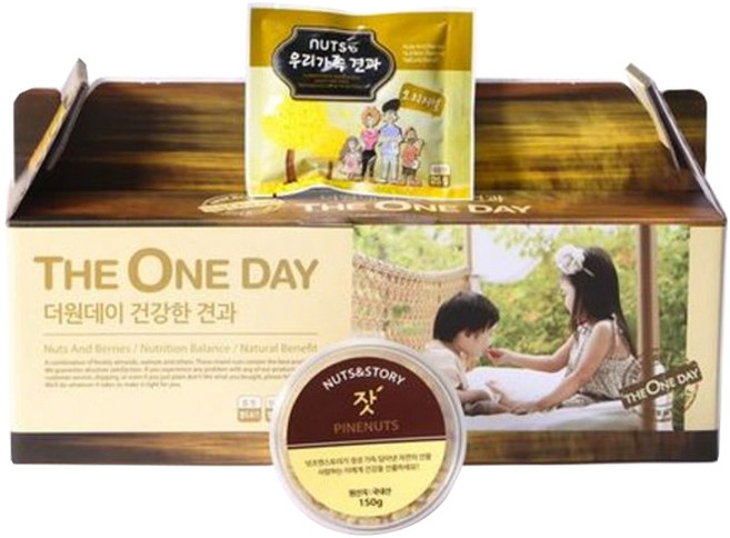 더원데이 건강한견과 오리지널 혼합 선물세트, 550g, 1세트