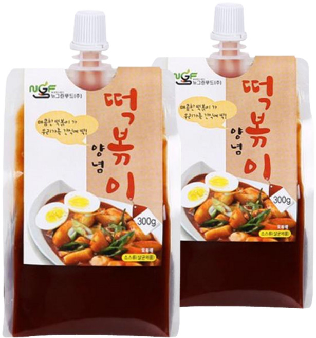 뉴그린푸드 떡볶이 양념, 300g, 2개