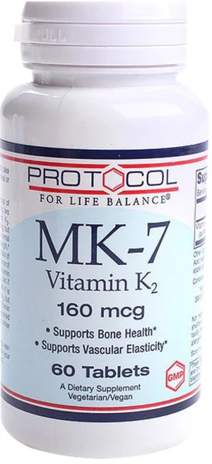 프로토콜포라이프밸런스 MK-7 160mcg 타블렛, 60개입, 1개, 60정 - 쿠팡