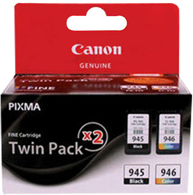 캐논 잉크 트윈팩 PG-945 + CL-946, 검정, 컬러, 1개