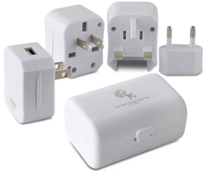 딜/COSY 0502 전세계 케이스 USB 여행용어댑터 아답터cp, TA1259U