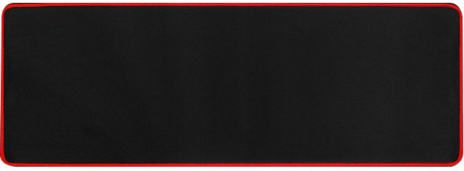 칼론 장 마우스패드 OKP-L9000, 블랙 + 레드, 1개
