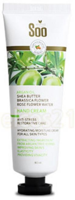 청정미인 아르간 핸드크림, 80ml, 6개