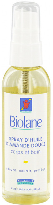비올란 유아용 아몬드 마사지 오일, 75ml, 1개