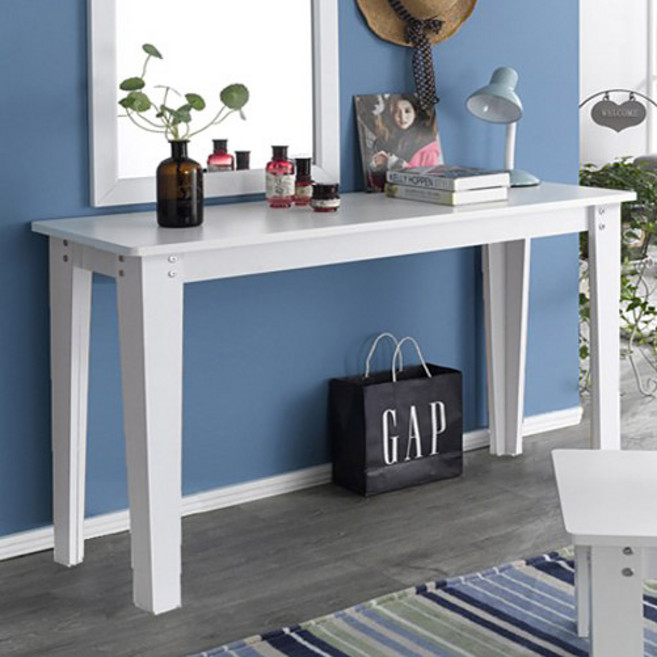 제우스가구 심플 DIY 입식 멀티테이블 1200 x 590 X 725 mm, 화이트