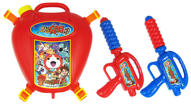 요괴워치 배낭물총, 랜덤발송, 1세트