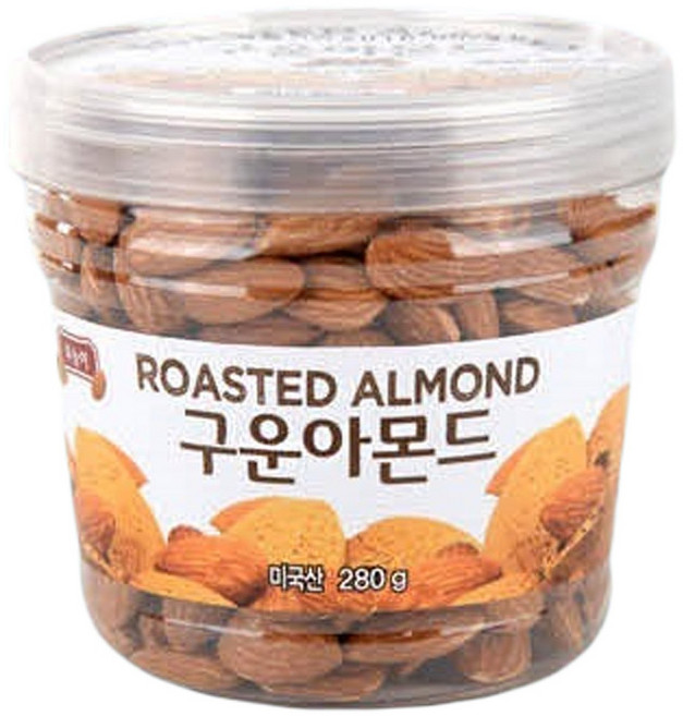 烤杏仁果, 280g, 1罐