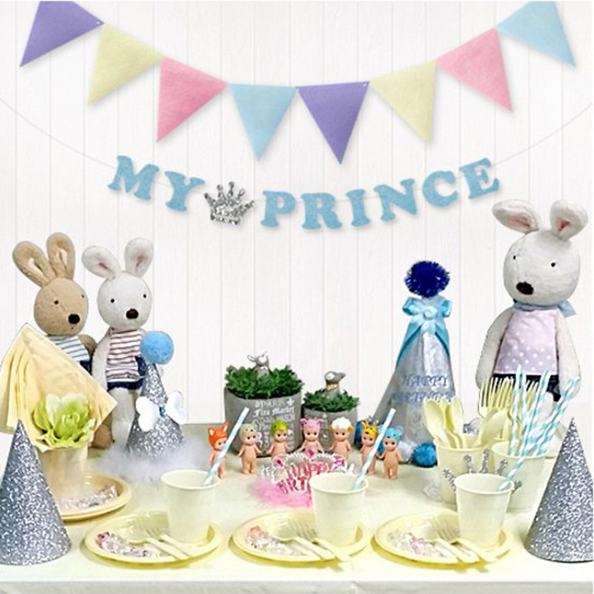 와우파티코리아 테이블 세트, 아이보리, 1개